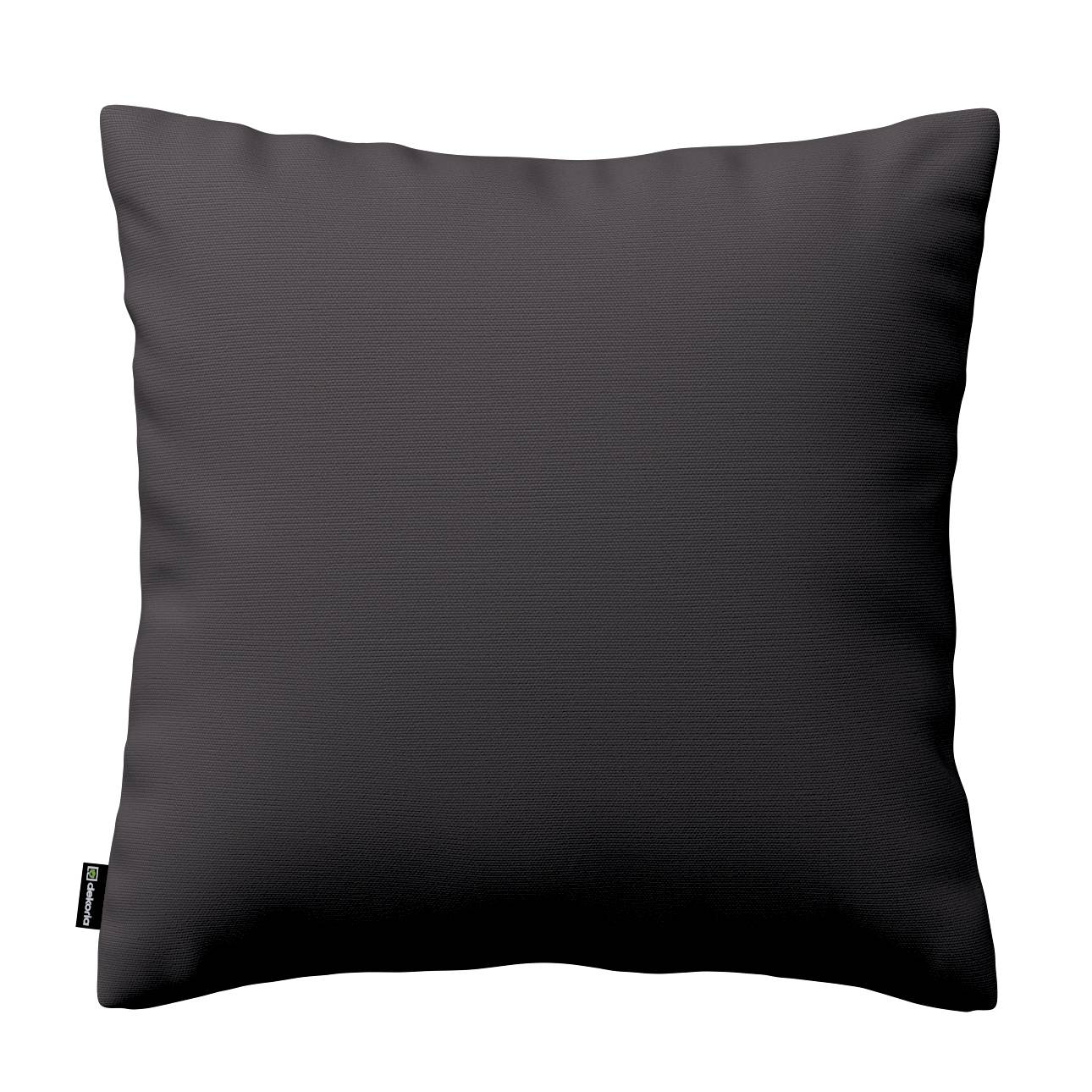 Kuddfodral standard, Black (svart), 45 x 45 cm, Panama Cotton