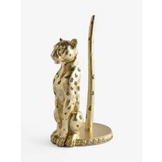 Next Gold Cheetah Floor Standing Toilet Roll Holder