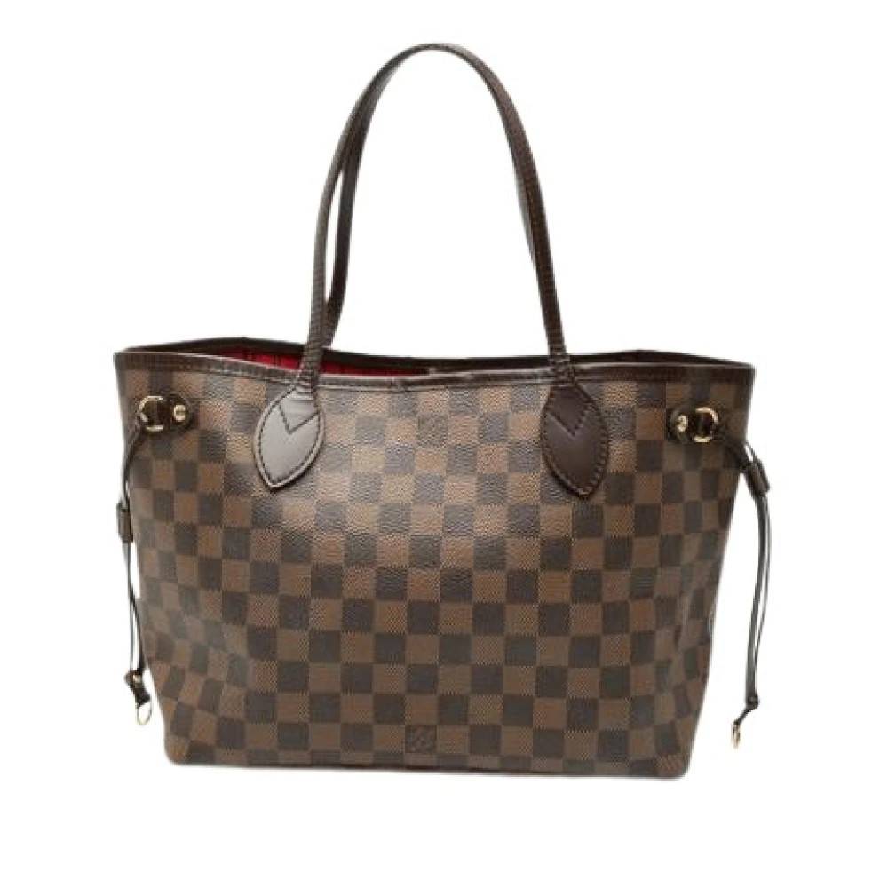 Louis Vuitton Vintage Pre-owned Neverfull PM - Vintage - Dame - Brun - ONE SIZE - Uld