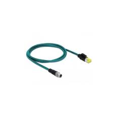 Delock - 85429 - Patchcable Cat.6a, S/FTP, 1m, turquoise