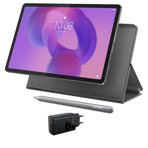 Lenovo Idea Tab 11 8GB 128GB + Pen, Folio & Adaptor MediaTek Dimensity 6300-processor 2,40 GHz , Android 15 eller senare, 128 GB UFS 2.2