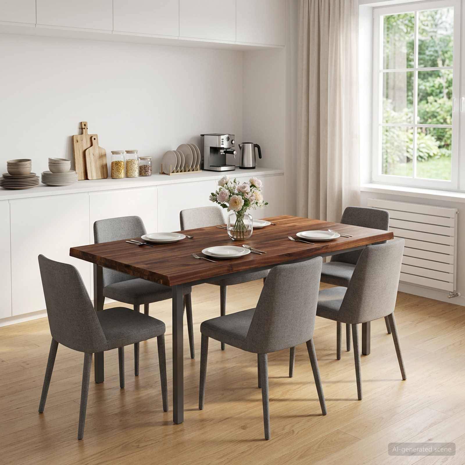 vidaXL Rektangulært Bordplade 110 x 60 x 3,2 cm Rektangulær