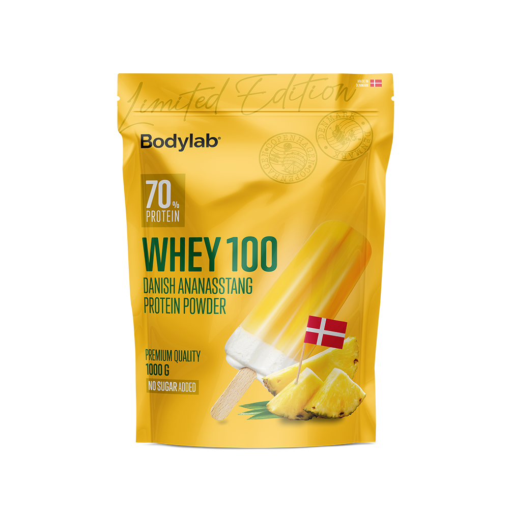 Whey 100 (1 kg) - Danish Ananasstang.