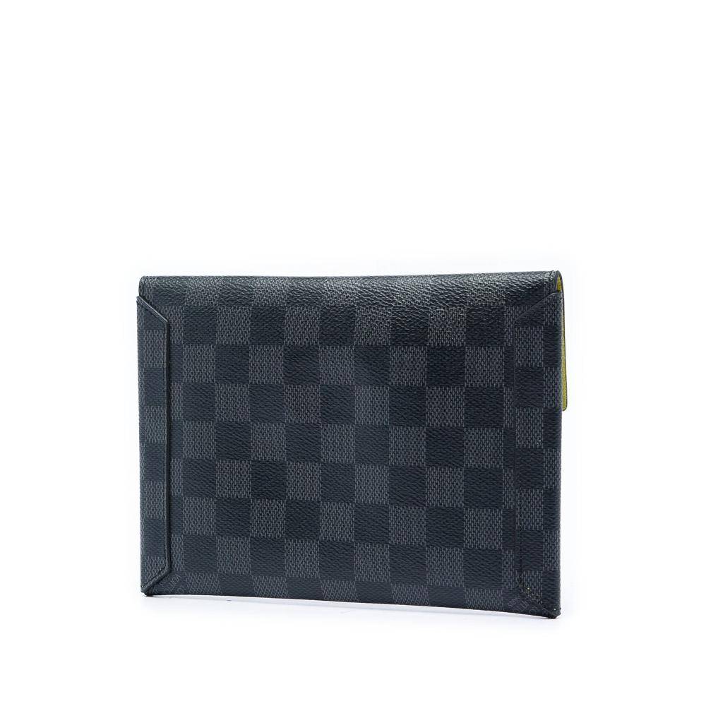 Louis Vuitton Vintage Pochette Homme Stl. - Kuvertväskor Från Magasin - Black (L 14cm x W 19cm x D 0.50cm)