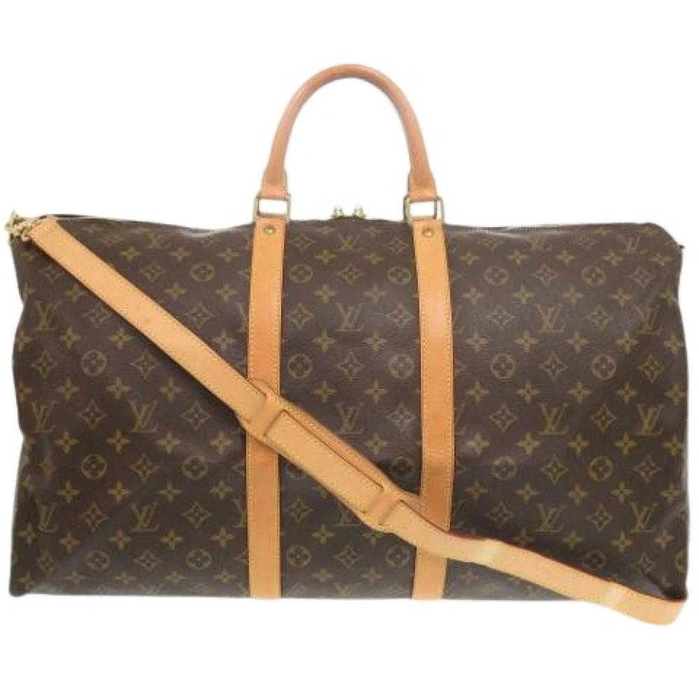 Louis Vuitton Vintage Pre-owned Boston Bag - Vintage - Herre - Brun - ONE SIZE - Læder