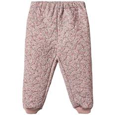 Wheat Termobukser - Alex - Soft Lavender Flowers - Wheat - 1 år (80) - Termotøj