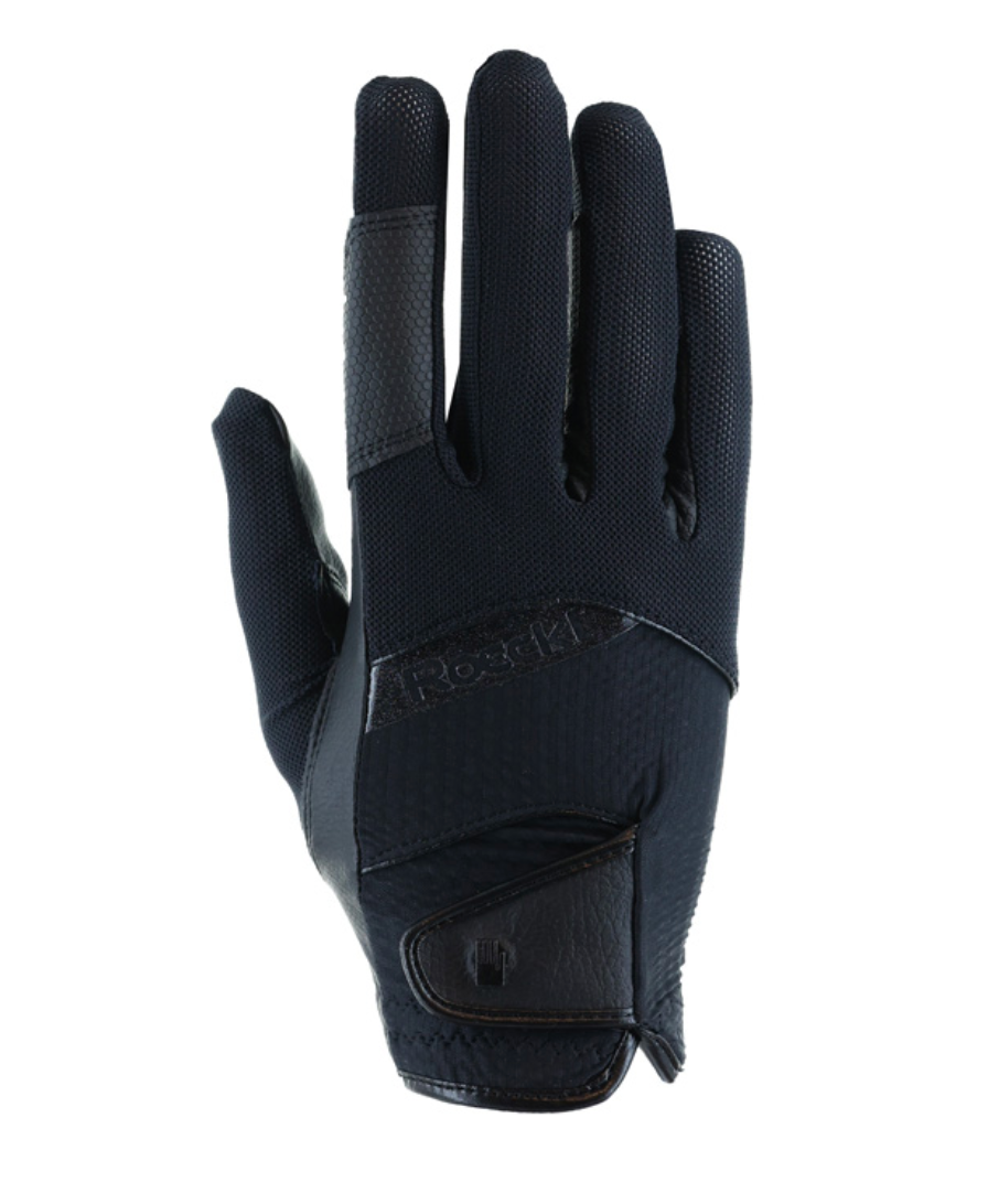 Roeckl Millero Ridehandsker - STR 8,5 - HVID