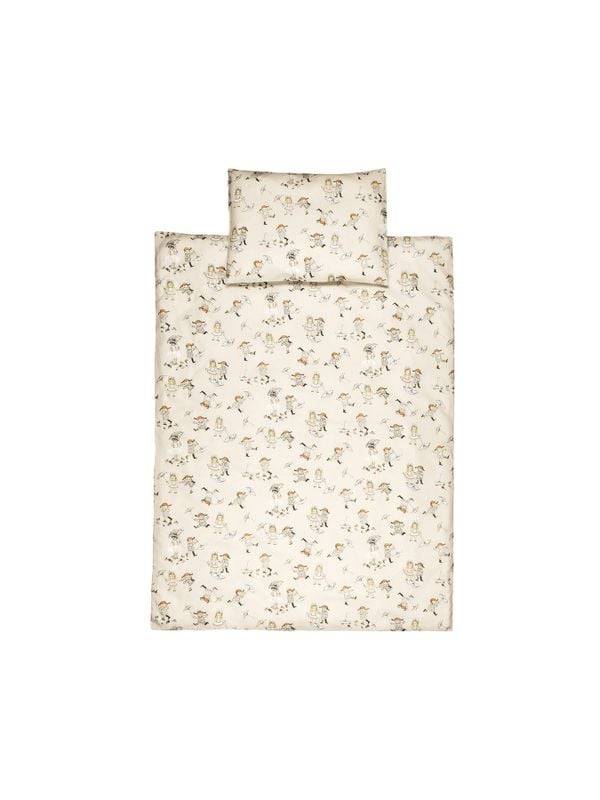 Påslakanset Pippi Långstrump - Beige