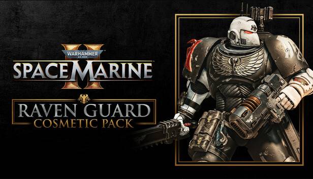 Warhammer 40000 Space Marine 2 Raven Guard Cosmetic Pack (PC) - Standard