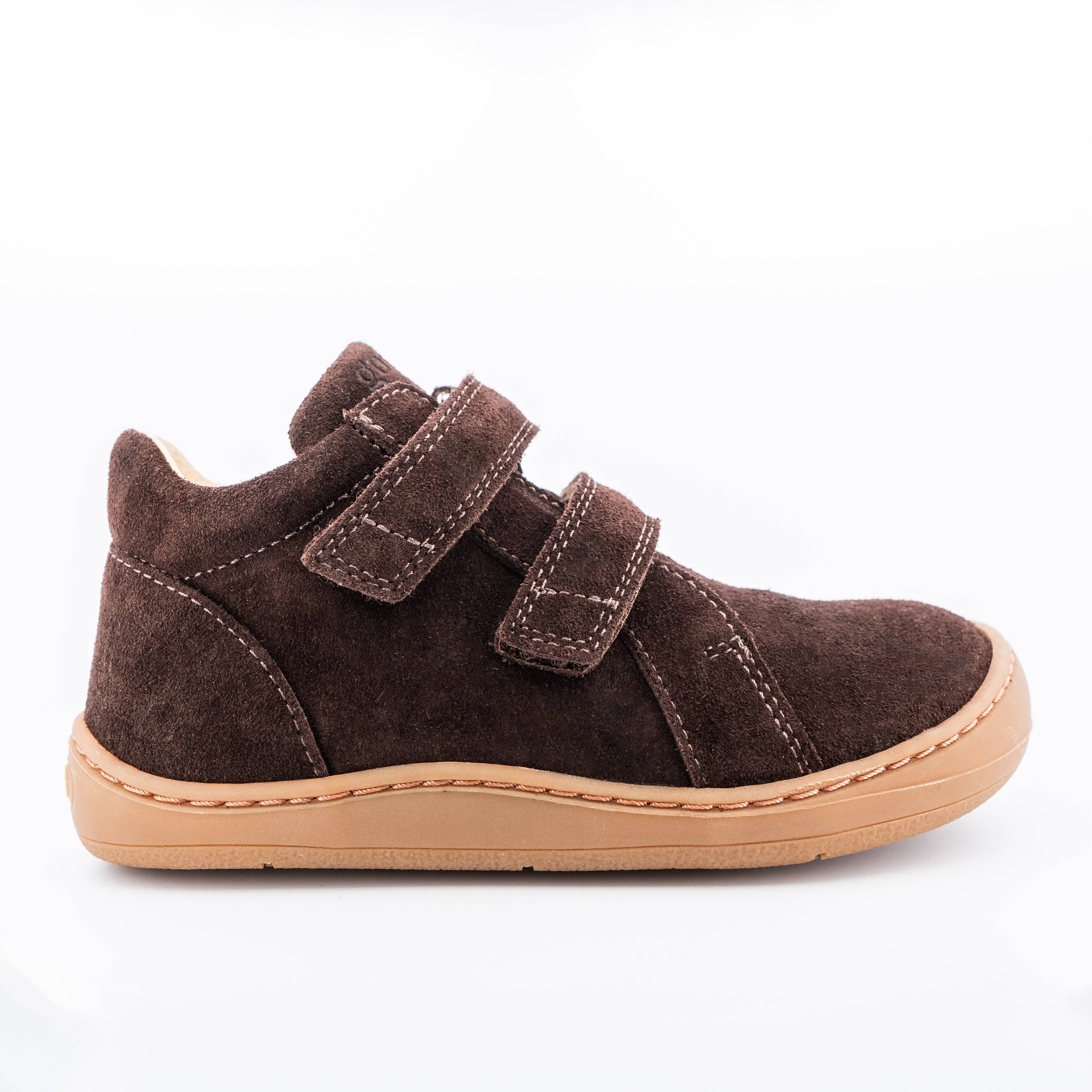 Wilson - Brown Suede Barfodssko - overgangssko
