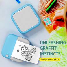 Mini Thermal Printer Multifunction Portable Sticker Maker Instant Photo Inkless Printing Support BT BL-2