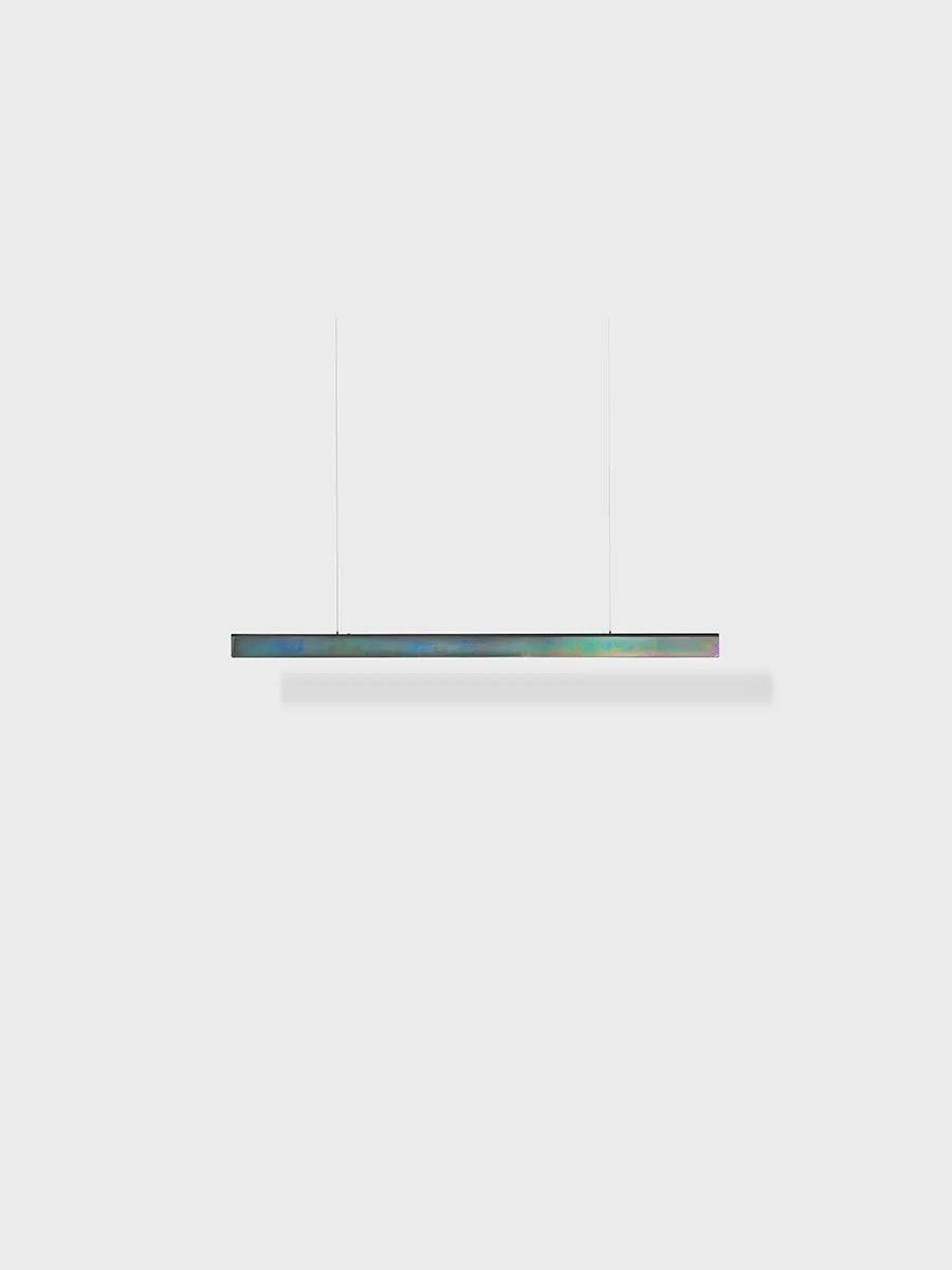 I Model Pendel, ledningsfri fra Anour Messing / 100 cm / Dark opal chrome - Jacobsen Plus