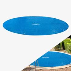 Arebos® Pool Solar Foil/Cover - Solar Cover Round Ø 3,66m,Thickness 120µm,can be cut to size
