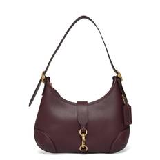 COACH Hamptons Hobo |Burgundy |One Size