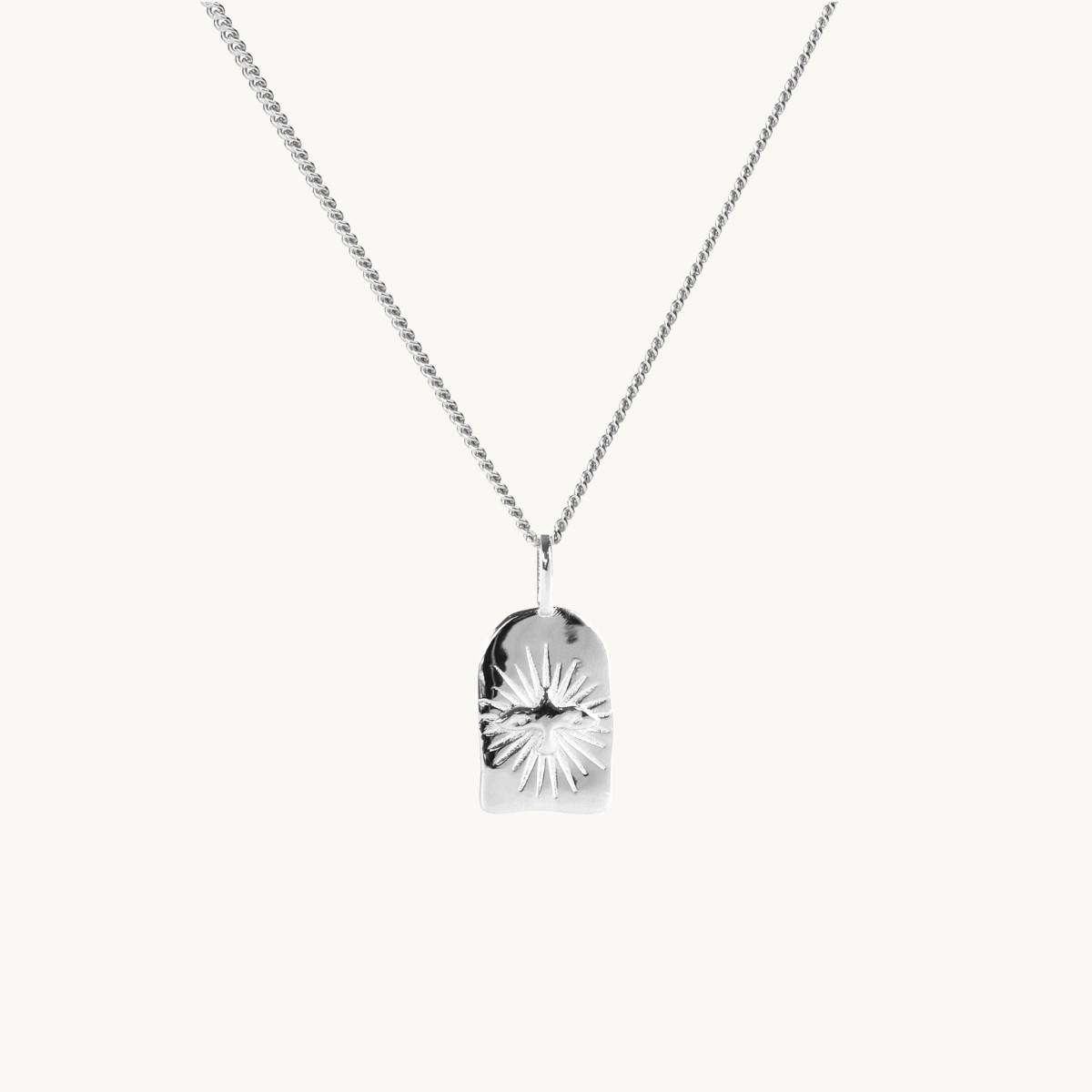 Emma Israelsson Window Dove Halsband Silver - chunky 50/55/60cm