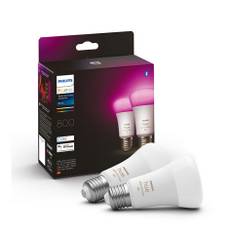 Philips Hue White & Color 6.5W 60W A60 E27 2P EUR