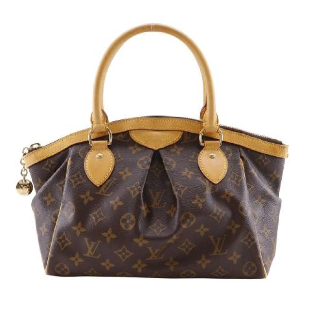 Louis Vuitton Vintage Pre-owned Vintage Canvas Håndtaske - Vintage - Dame - Brun - ONE SIZE -