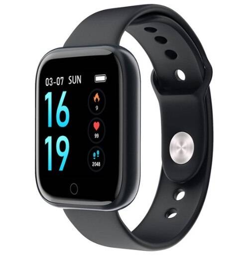 T80 smarta klocka band ip68 vattentäta smartwatch dynamisk puls blodtrycksmätare för iphone android sport hälsoklocka