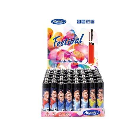 Atomic Festival Football Flint Lighter