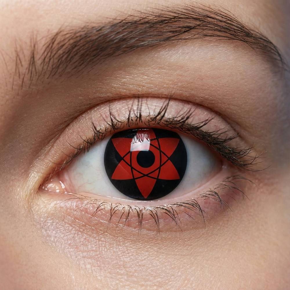 Sasuke MangekyÅ Sharingan Kontaktlinser
