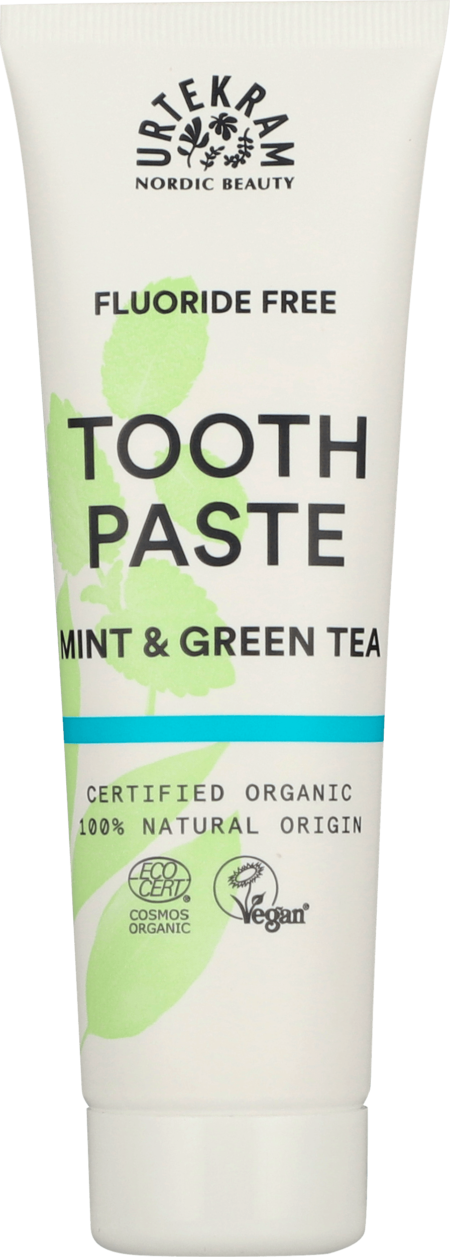 Urtekram Mint & Green Tea Tandkräm EKO 75 ml