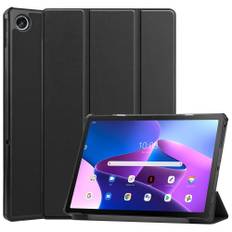 Lenovo Tab M10 Plus Gen 3 - Tri-Fold læder cover - Sort