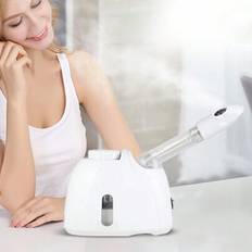 KSKIN Portable Face Steamer för hembruk Skönhet Ansiktsspruta Spa Steamer Nano Facial Steamer - Vitt (En-Storlek)