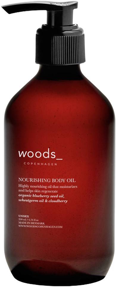 Woods Copenhagen Nourishing Body Oil Fragrance Free 200 ml - Cremer hos Magasin.