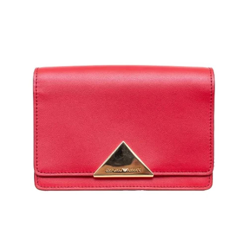 Armani Pre-owned - Pre-owned Läder Crossbody Väska Vintage - Dam - ONE Size - Läder