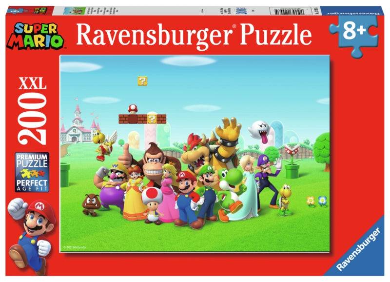 Ravensburger pussel - Super Mario Adventure 200 bitar Default Title