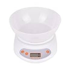 Kitchen Baking Scale | Digital Food Scale with Bowl | Removable Bowl Food Scale | Food Weight Scales | Precision Kitchen Scales | User-Friendly & Easy to Clean for All Your Cooking Adventures