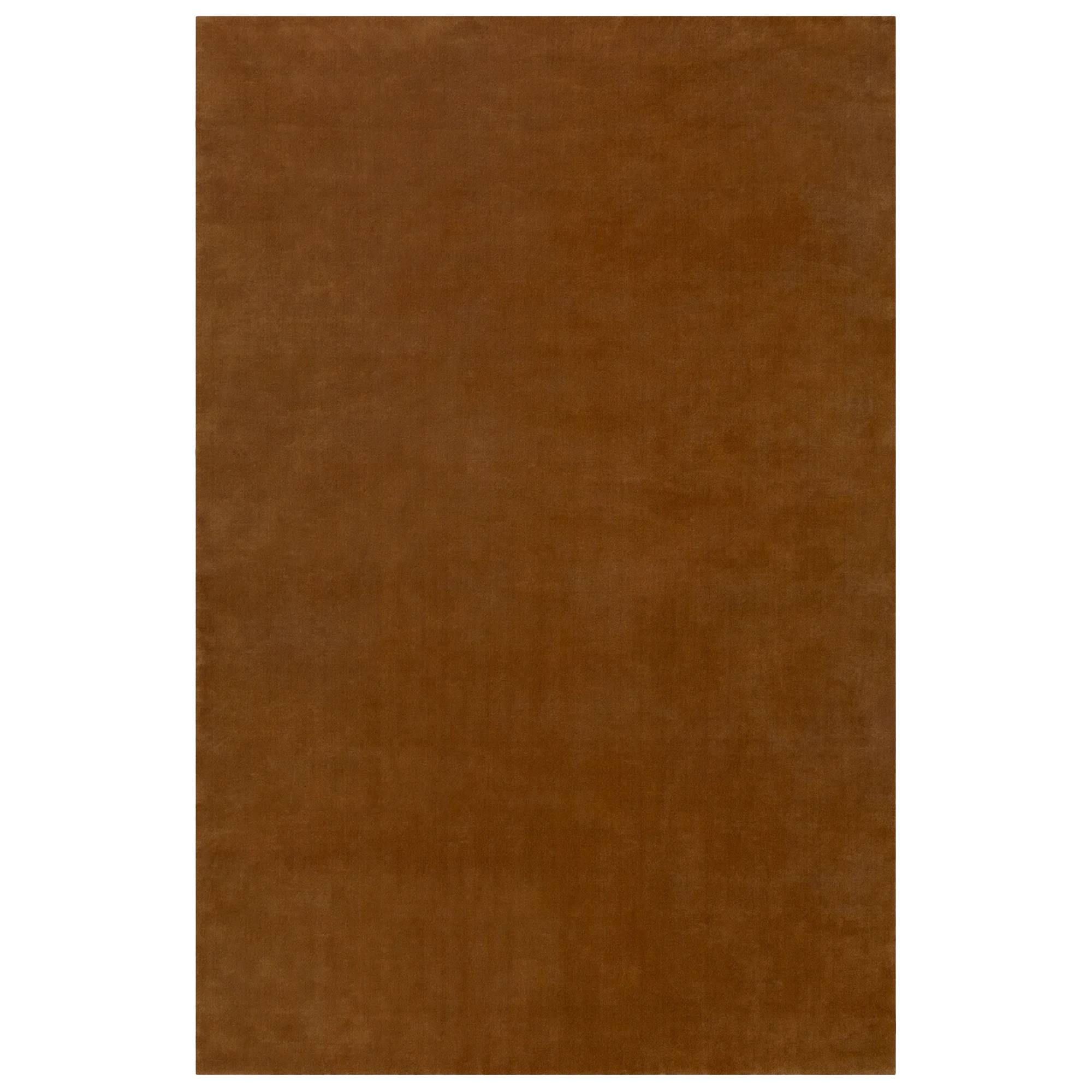 Nordic Knots - Grand Pecan 300 x 400 cm - Ensfarvede gulvtæpper - Brun - Uld