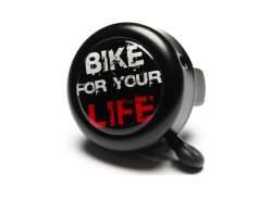 Reich Cykelringklocka Ø55mm Bike For Din Life - Svart