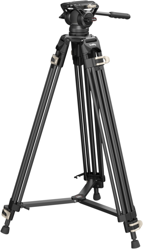 SMALLRIG 3751 Heavy-Duty Videostativ med Fluid Head AD-01
