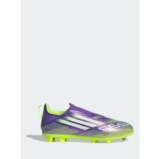 adidas adidas Purple/White Kids F50 League Laceless Turf Boots