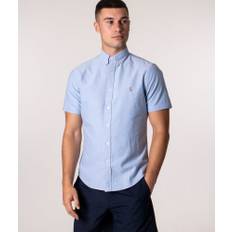 Slim Fit Lightweight Short Sleeve Shirt - XXL / 001 BSR Blue / 710787736