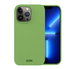 SiGN Liquid Silicone Case for iPhone 14 Pro - Jade Grøn