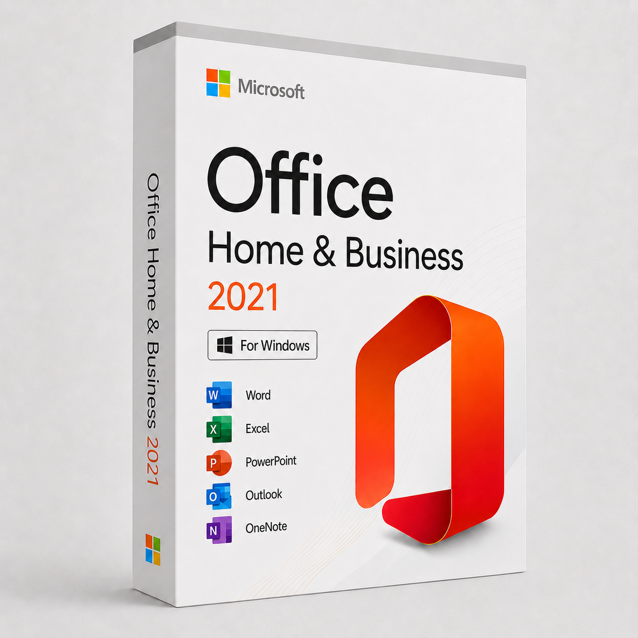 Microsoft Office 2021 Home & Business | Bind | Windows | 1 PC