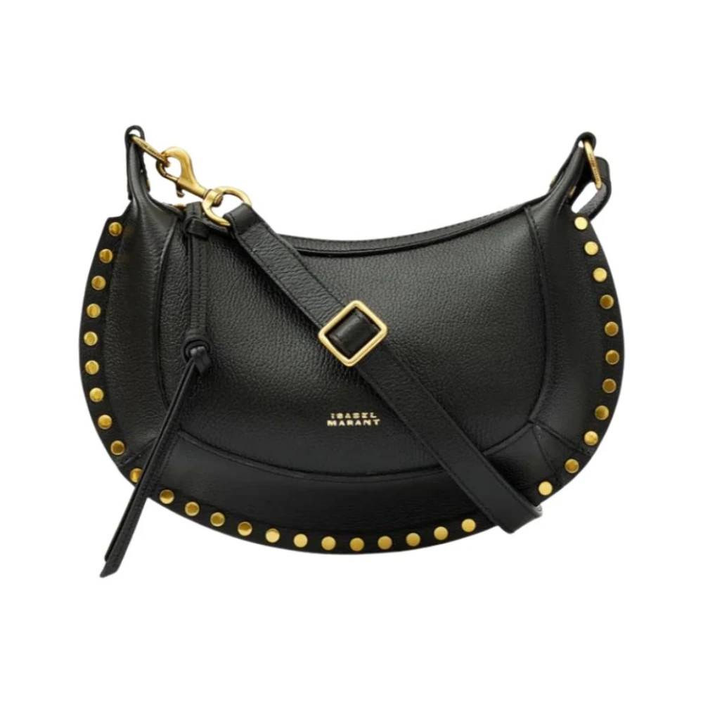 Isabel Marant Oskan Moon Skuldertaske - Tasker - Dame - Sort - ONE SIZE - Uld