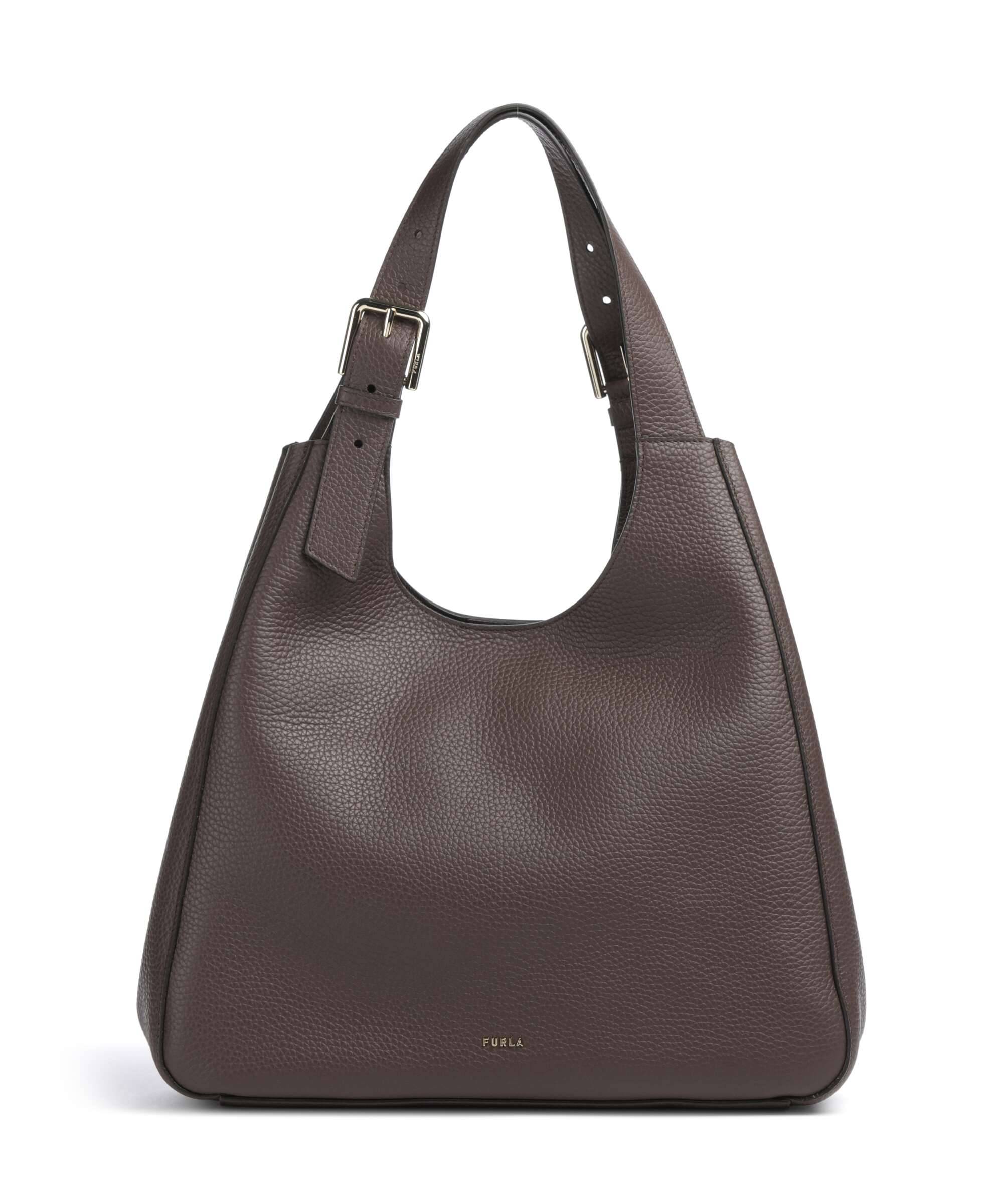 Furla Dora L Shopper taske cioccolato
