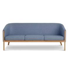 Mexico CL800 3 pers. sofa B193 cm. - Blå uldstof 370/14