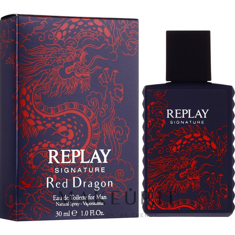 Replay Signature Red Dragon EDT - 30 ml