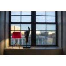 Foscarini Lumiere Piccola with Dimmer Bordlampe H: 34,5 cm - Cromo Nero/Ciliegia