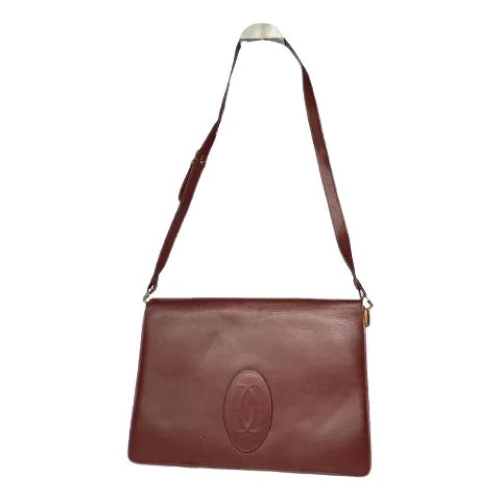 Cartier Vintage - Pre-owned Vintage Cross Body Bag Vintage - Dam - ONE Size - Läder