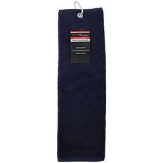 Brand Fusion Tri-Fold Velour Golf Towel, Mens, Navy, One size | American Golf