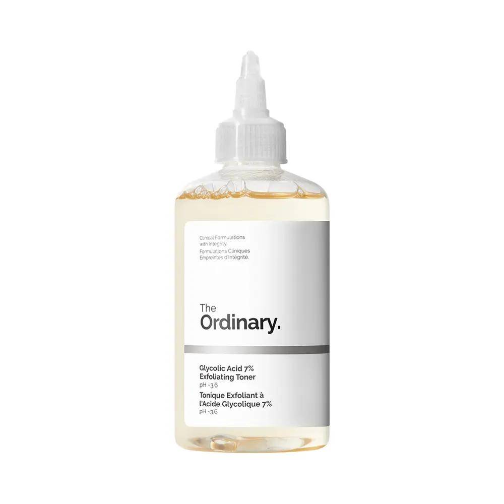 The Ordinary Glykolsyra 7% Exfolierande Ansiktsvatten Utjämnande & Glansgivande Ansiktsvatten 240ml / 100ml