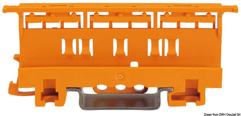 WAGO 221-serie monteringsholder til 4 mm²-samlemuffer