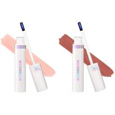Wonderskin Wonder Blading Lip Stain Masque Peachy & Chestnut Duo - 8 ml