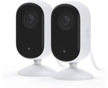 Arlo Essential 2 2K Indoor Camera 2-pack