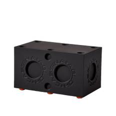 Cassina - Modular Imagination 78 - Småbord & sidobord - Virgil Abloh - Svart - Trä/Plast